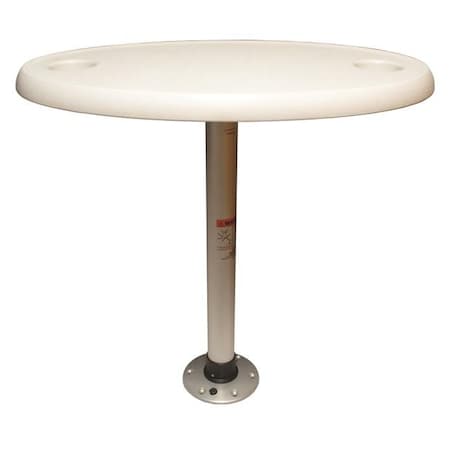 Springfield Marine Springfield Marine 1690106 18 x 30 in. Thread-Lock Table - Oval 3001.9894